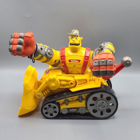 Tonka Hasbro My Talkin’ Truckbot Grady Roads Bulldozer 2000 Not Working - Picture 1 of 16